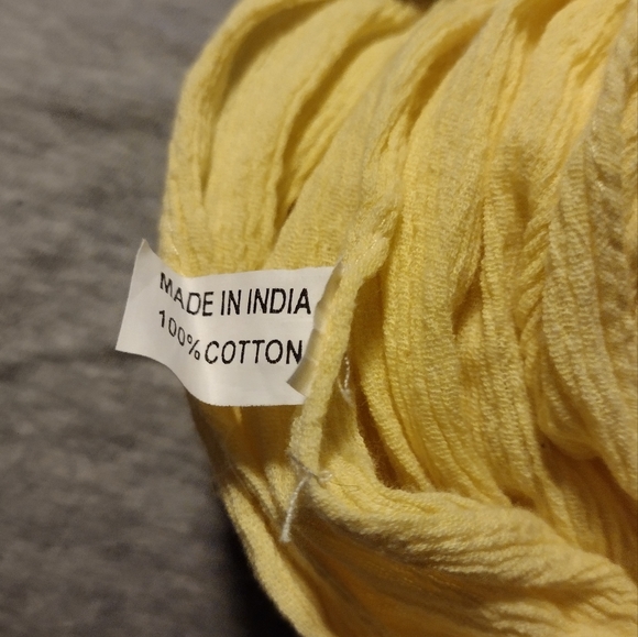 100 cotton scarf crochet hand made in India - Picture 2 of 4